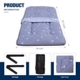 thumbnail image 6 of Lovote 4" Thick Floor Mattress - Japanese Futon Tatami Pad, Roll-Up Sleeping Mat for Guest/Bedroom, 6 of 8