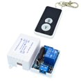 thumbnail image 2 of 433Mhz Interruptor de control remoto 5V / 12V / 24V 10A 1 Receptor de Autobloqueo y enclavamiento Soledad  Interruptor de control remoto infrarrojo, 2 of 10