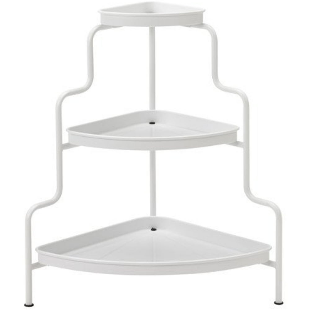 Ikea SOCKER Plant stand, indoor/outdoor, white 628.2268.66