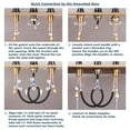 thumbnail image 6 of PARLOS Classic Durable Luxury Widespread 2-Handle Bathroom Sink Faucet, Oil Rubbed Bronze, 6 of 10