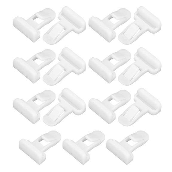 15 Pcs Car Front Rear Fender Bumper Spoiler Clip for Toyota 4Runner 2013-2021 No.75392-35220 White