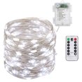 thumbnail image 1 of Lámpara de cadena LED impermeable IP65 con alambre de cobre y luz de hadas navideña WDOplteas luz blanca, 1 of 3