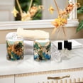 thumbnail image 4 of Yayeee 2 Pack Qtip Holder Bathroom Cotton Swab Canister with Lid Clear Dispenser Set, Large Pine Tree, 4 of 6