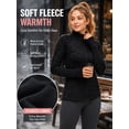 thumbnail image 6 of TRYSIL Women's Fleece Jacket Lightweight Full-Zip Polar Sweatshirts, 6 of 8