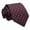 Dot Wine Red, variant on 100 Silk Jacquard Necktie Ties for Men High Density Woven Tie Pattern Waterproof Business Formal Work