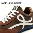 thumbnail image 3 of CHICVOMEY Sneaker for Men Rubber Sole Lightweight Non Slip Walking Shoes Retro Casual Comfortable Spring Summer Work Sneakers, 3 of 7
