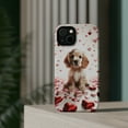 thumbnail image 4 of DistinctInk Tough Case for Apple iPhone 14 PLUS (6.7" Screen), Compatible with MagSafe Charging - Valentine's Day Cocker Spaniel Puppy, 4 of 6