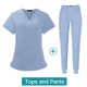 thumbnail image 4 of Ropa de verano, belleza, mascotas, hospital, dentista, quirófano, ropa para lavarse las manos, traje, médico, enfermera, uniforme de trabajo, 4 of 5