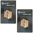 thumbnail image 1 of Niche Brake Pad Set for Yamaha YZ250 Ceramic Motorcycle 2 Pack 519-KPA2591D, 1 of 5