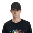 thumbnail image 4 of Fotbe Chemistry Formulas 3 Gorro Clásico de Béisbol, Gorra Ajustable con Broche Snapback, Gorro de Exterior de Algodón Suave, 4 of 6