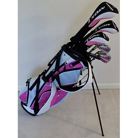Left Handed Fairway Woods - Ladies Left Handed Complete Golf Set Driver, Fairway Wood, Hybrid, Irons, Putter, Clubs and Stand Bag Womens Clubs Set LH