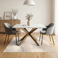 thumbnail image 3 of ODIKA 5'x7' Ultra-Soft Area Rug, Pile Painterly Neutral Sweep Muted Transitions Beige Large Grey None Washable, Bare feet friendly, Silk-Touch for Bedroom Home office, 3 of 7