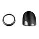 thumbnail image 1 of Car Turbo Ring Sticker Real Hard Carbon Fiber Cover for Abarth 595 2012-2023, 1 of 5