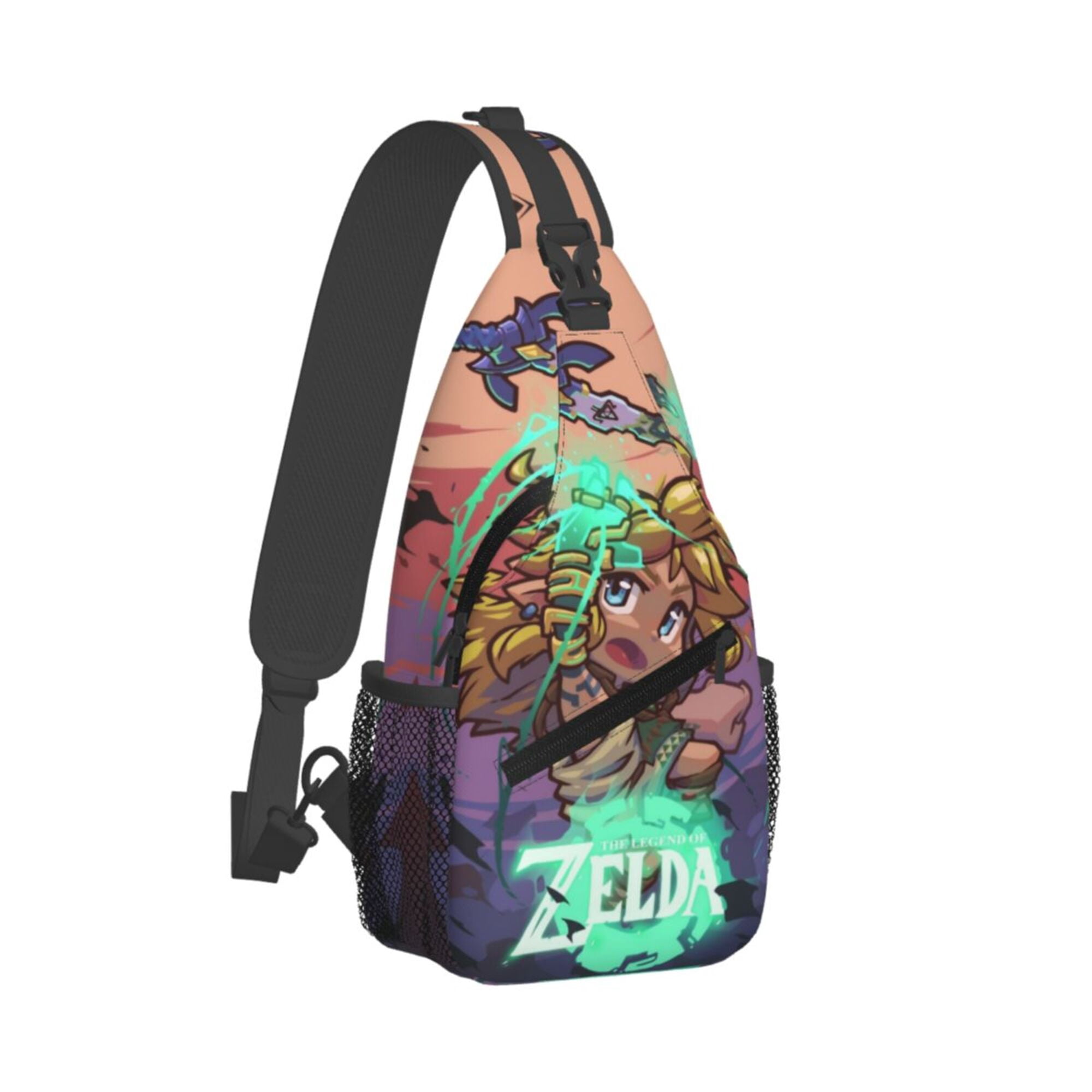 The Legend Of Zelda Sling Bag Crossbody Sling Backpack Chest Bag Daypack Purses Shoulder Bag For Women Men Travel Hiking