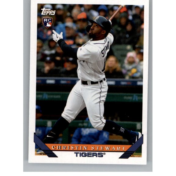 Collectible 2019 Topps Archives #240 Christin Stewart RC Rookie Detroit Tigers MLB Baseball Trading Card