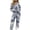 Blue Grey Camo, variant on HUISEFOR Ladybug Pink Bow Sweatsuit Sets for Women, Matching Lounge Sets for Women, Hooded Zip Up, Relaxed Fit, Stretchy Fabric, Casual Travel Outfits for Daily Wear