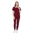 thumbnail image 1 of Ropa de enfermería de verano fina y cómoda, informal, de manga corta, para mujer, ropa de trabajo para médico y enfermera, 1 of 5