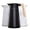 Black, variant on Thermal Coffee Carafe 68 Oz - Large Stainless Steel Insulated Carafe - 2 Liter Double Walled Vacuum Thermos Coffee and Beverage Dispenser with Tea Infuser and Strainer (Gray)