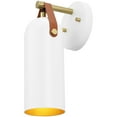 thumbnail image 6 of SAFAVIEH Westly LED White Iron Wall Sconce with White Shade, Set of 2, 6 of 10