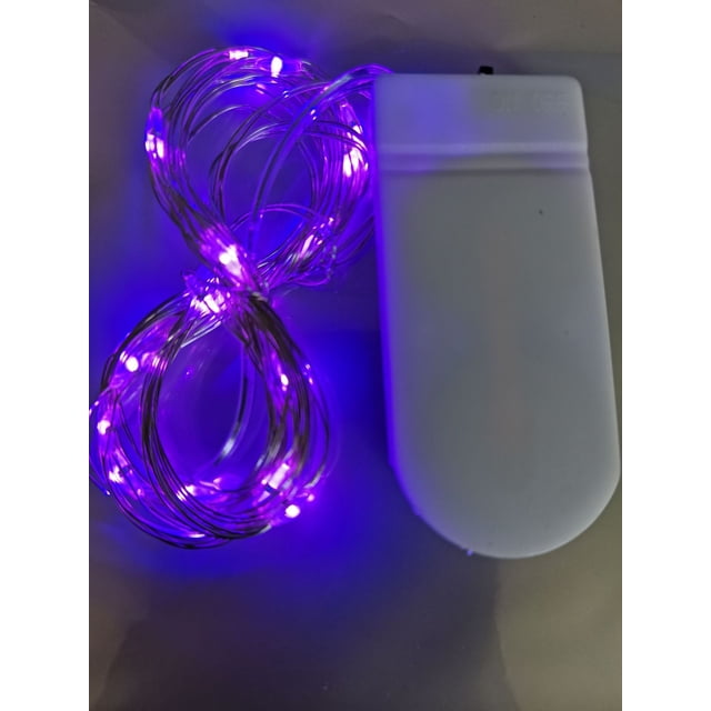 Cadena de luces con botones navideños, cadena de luces, caja de regalo de flores, adornos para tartas, decoración, lámpara de alambre de cobre led, lámpara de estrella pequeña