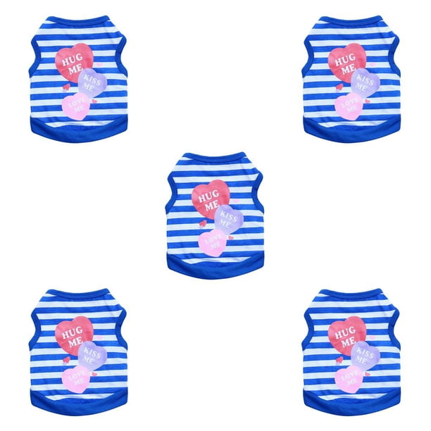 Ropa Chalecos de Verano Methold para Perro Chihuahua Azul L