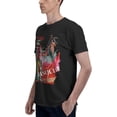 thumbnail image 5 of Jean Michel Basquiat Man's Cotton Round Neck Short Sleeve Tops Stylish Soft Funny T Shirt, 5 of 5
