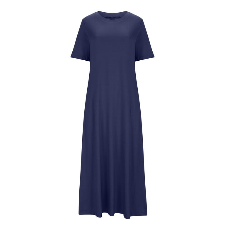 black long sleeve loose dress Minibee Women's Oversized Tunic Dress Long Sleeve Loose Baggy Tshirt T –  minibee