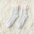 thumbnail image 2 of Fuzzy Socks for Women, Warm Soft Fluffy Socks Thick Cozy Plush Sock Winter Christmas Socks for Women, 2 of 5