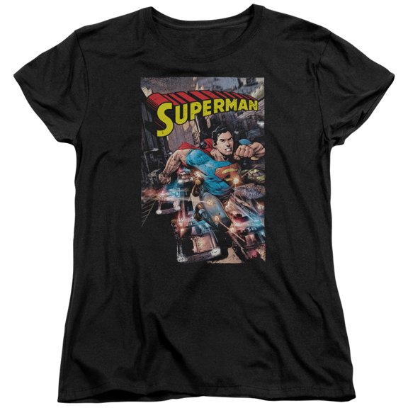 Superman - Action One - Women's Short Sleeve Shirt - XX-Large
