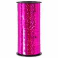 thumbnail image 2 of 100 Yard Holographic Curling Ribbon Roll, Iridescent Laser Gift Wrapping String for Balloons, Birthday, Wedding, Christmas and Party Decorations, Hot Pink, 2 of 4