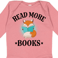 thumbnail image 4 of Inktastic Reading Group Fox Read More Books Boys or Girls Long Sleeve Baby Bodysuit, 4 of 5