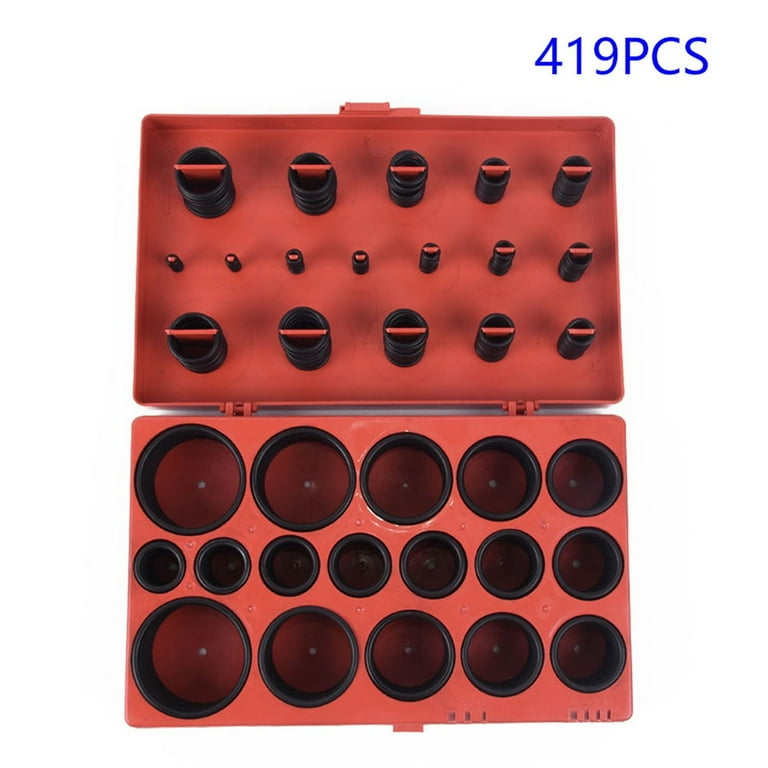 Rubber O-Ring 419pcs Sealing Gasket Washer Sets Assorted O-ring