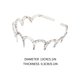 thumbnail image 3 of Pisexur Belleza Maquillaje Diadema con forma de U y dientes, estilo coreano, reversible, con forma de U, ideal como regalo para adolescentes.para mujeres y hombres, 3 of 4