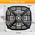 thumbnail image 5 of GWY Replacement Air Fryer Tray for Ninja Crispi FN101GY, Grill Pan Grill Plate Accessories with Rubber Bumpers Black 1 Pack, Dishwasher Safe, 5 of 7