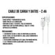 thumbnail image 4 of Cable De Carga Rápida Y Datos V8 A USB Control Expert 2 Metros Color blanco, 4 of 10