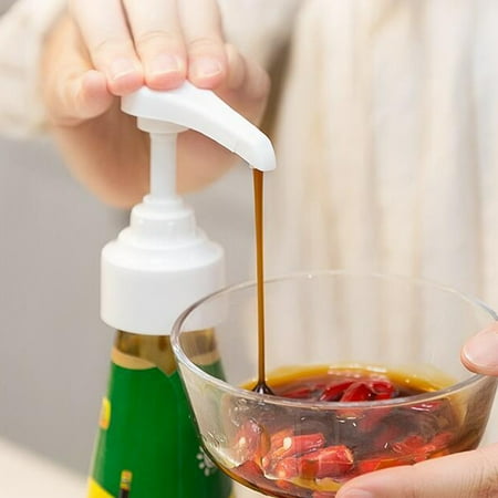 

Syrup Bottle Nozzle Pressure Oil Sprayer Household Pump Push-type