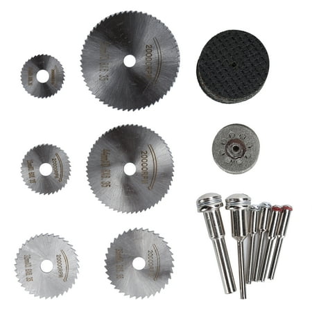 

Tebru Cutting Wheel Kit Saw Blade 42pcs Woodworking Tool Set Steel Saw Blade Circular Cutting Wheel Disc Connecting Rod
