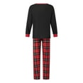 thumbnail image 5 of Elippeo Christmas Pajamas for Family Matching Xmas Christmas Pjs Set Holiday Family Sleepwear, 5 of 10