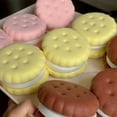 thumbnail image 3 of Stacked Cookie Slow Rising Squishy Toy, Biscuits Stress Relief Fidget Toys for Anti Stress & ASMR Sensory, Gift for Kids and Adults, 3 of 3