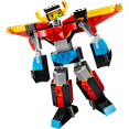 thumbnail image 4 of LEGO Creator 3 in 1 Super Robot Building Kit, Kids Can Build a Toy Robot or a Toy Dragon, or a Model Jet Plane, Makes a Creative Gift for Kids, Boys, Girls Age 7+ Years Old, 31124, 4 of 8