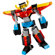 LEGO Creator 3 in 1 Super Robot Building Kit, Kids Can Build a Toy Robot or a Toy Dragon, or a Model Jet Plane, Makes a Creative Gift for Kids, Boys, Girls Age 7+ Years Old, 31124