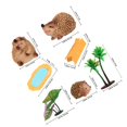 thumbnail image 2 of WEUVEB 9Ud De Erizos Y Plantas Para Jardín Exterior En Resina Multicolor, 2 of 6