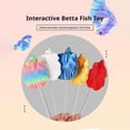 thumbnail image 5 of Betta Fish Training Wand, Acrylic Stick with Realistic Fish Topper for Flaring Exercise and Enrichment, 5 of 10