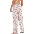 thumbnail image 5 of HPINK-T Xmas Candy Canes Pajama Pants for Men PJs Bottoms Sleep Lounge Pants with Pockets, 5 of 7