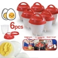 thumbnail image 2 of 6 Uds Molde para Cocidos Tazas Vaporizador Silicona Antiadherente Cazador Rápido Uso Diario, 2 of 4
