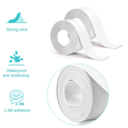 thumbnail image 4 of Tira de sellado de material de PVC, cinta de calafateo impermeable protectora de borde de pared, cinta de calafateo autoadhesiva para instalación flexible, sellado duradero, 11 pies de largo, 4 of 7