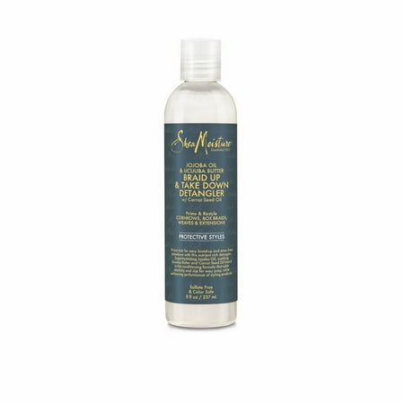 SheaMoisture Jojoba Oil and Ucuuba Butter Braid Up and Take Down Detangler - 8 oz (Best Jojoba Oil For Hair)