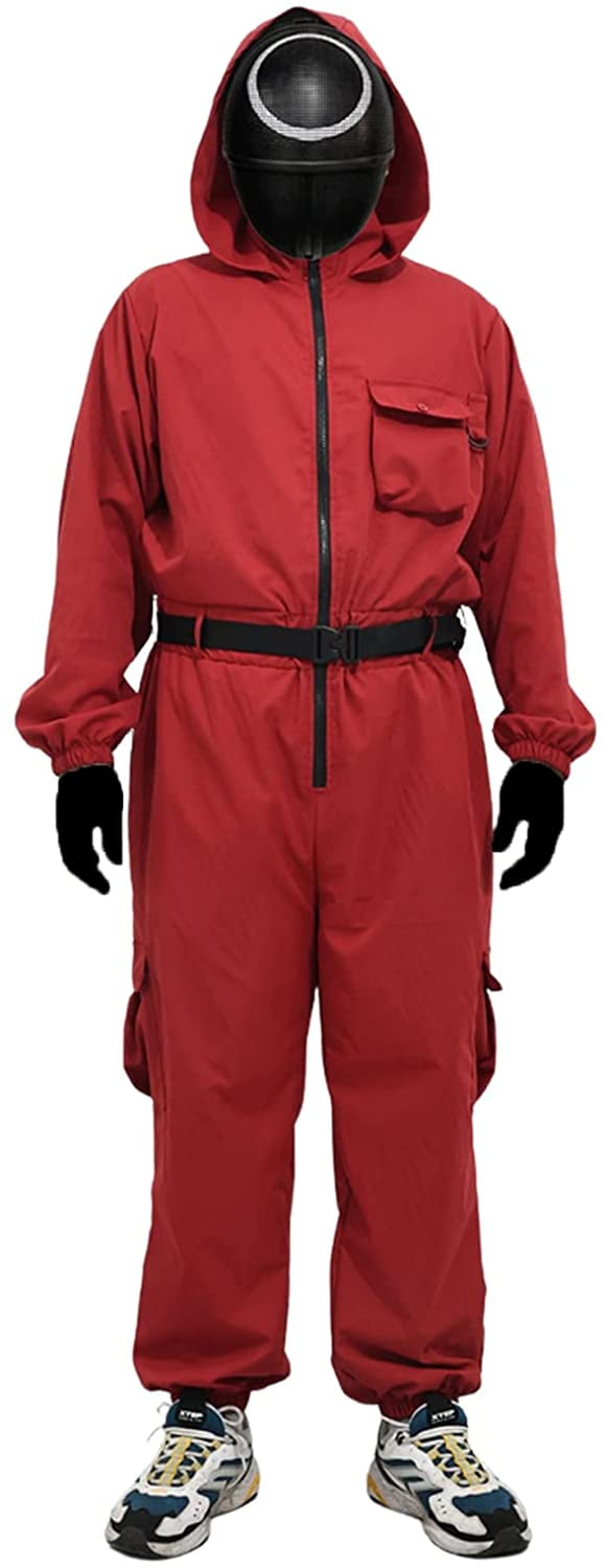 XUYIDAN Squid Game Costume Jumpsuit for Kids Adults XUYIDAN Squid Game Costume Jumpsuit for Kids Adults