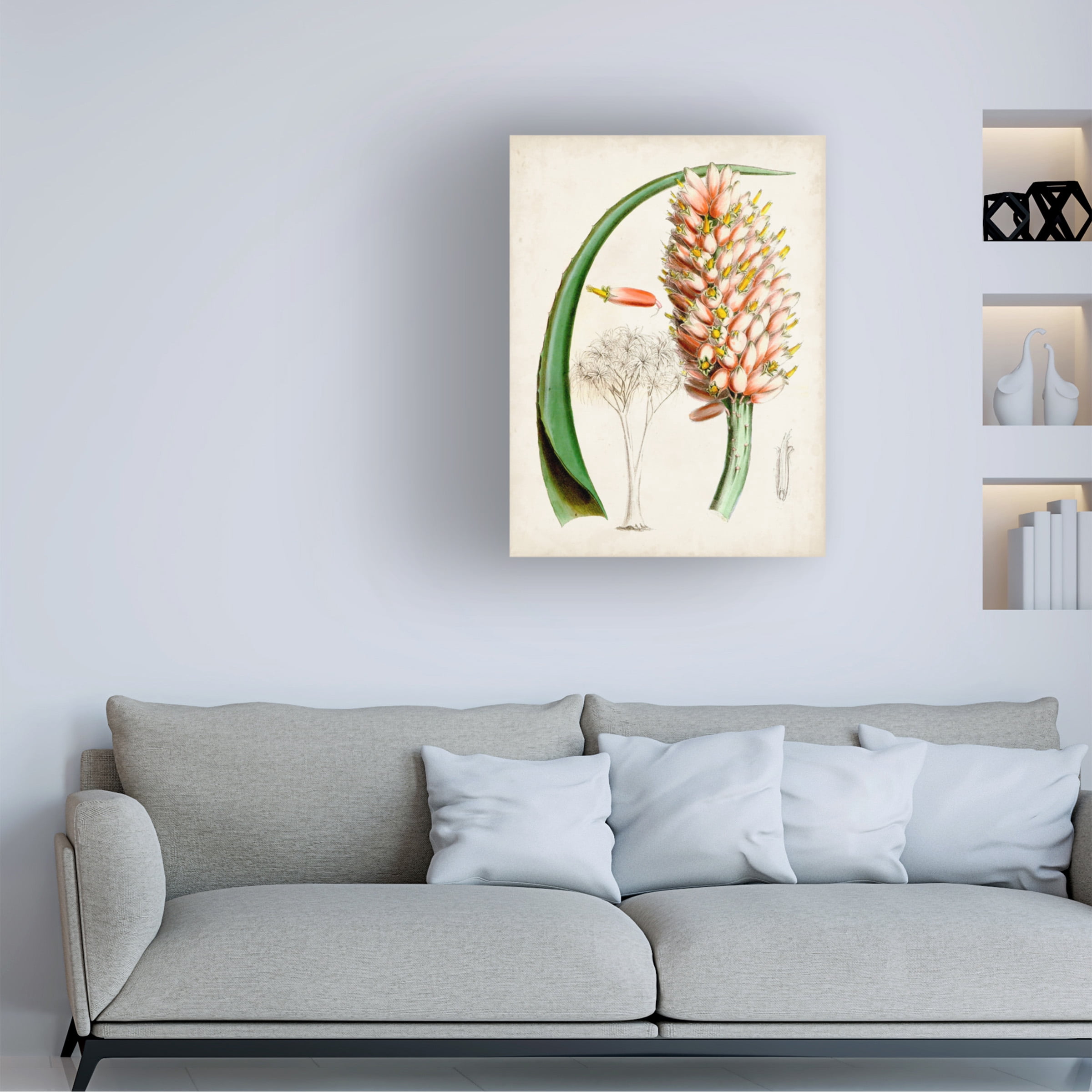 Curtis 'Delicate Tropicals III' Canvas Art