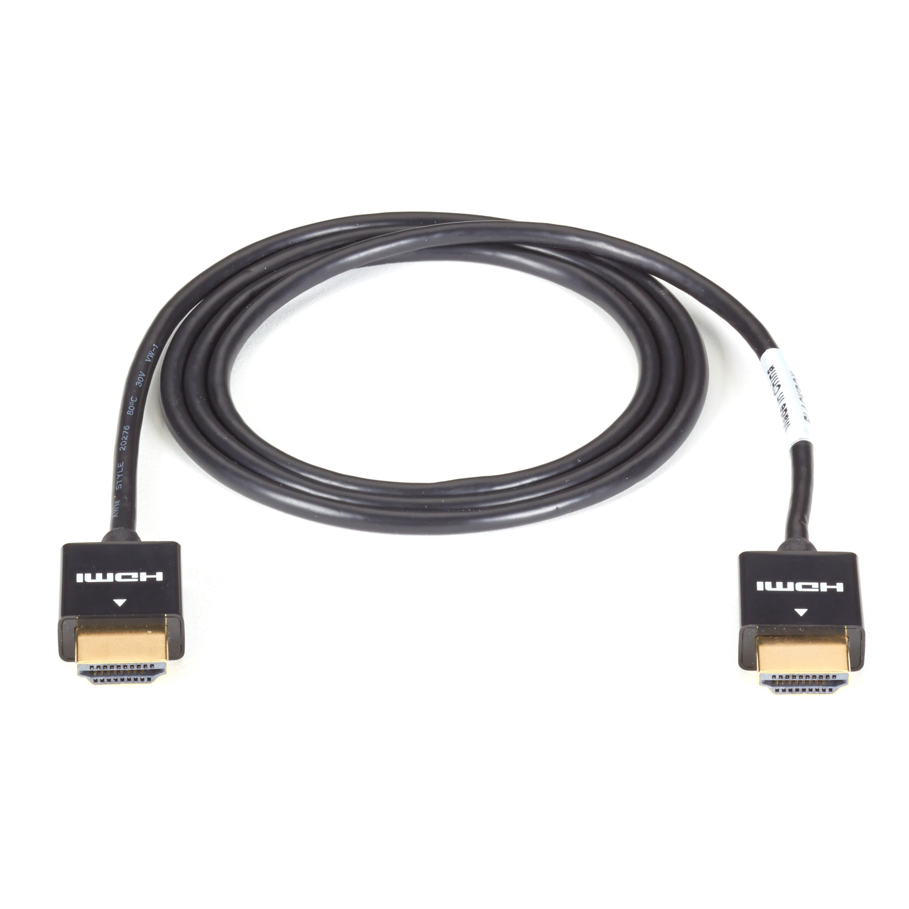 BLACK Slim Line High Speed HDM